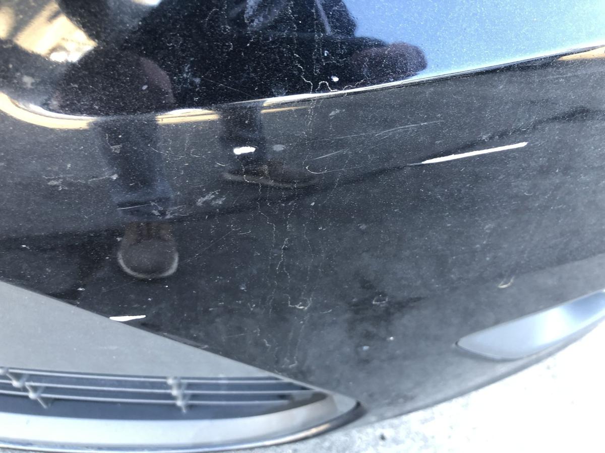 Ford Focus DA3 ab07 Sto&szlig;f&auml;nger vorn Frontsch&uuml;rze Nebel Kratzer Pantherschwarz