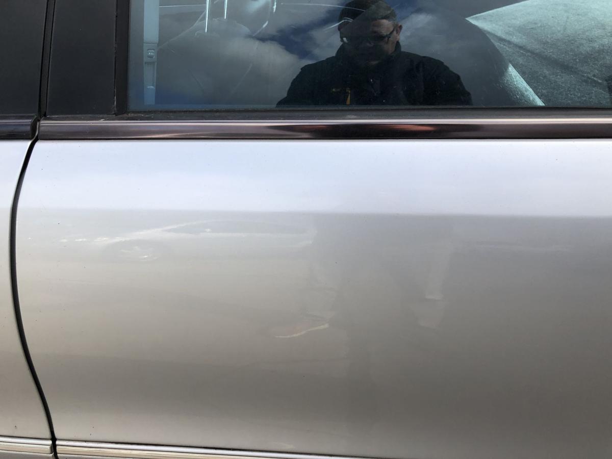 Mercedes E Klasse W211 Limo T&uuml;r hinten links Fondt&uuml;r Rohbau 744 Brillantsilber