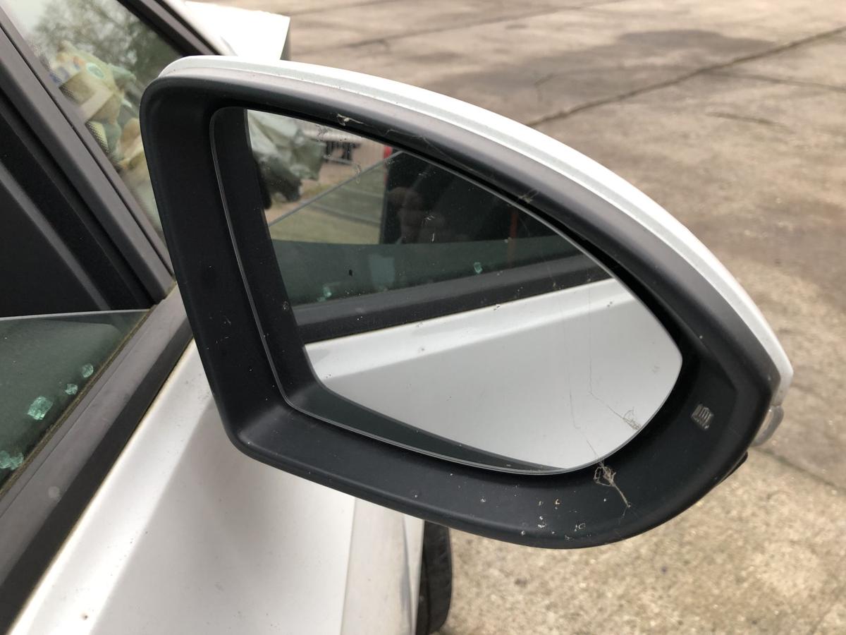 VW Golf Sportsvan AUV ab17 Außenspiegel rechts elek heizbar Blinker LC9A weiß