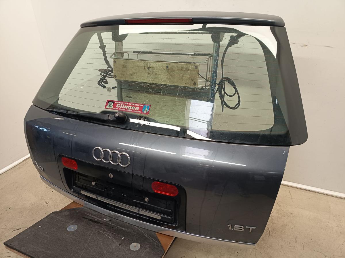 Audi A6 4B Kombi orig Heckklappe mit Scheibe LX7Z Delfingrau Facelift Bj 2003