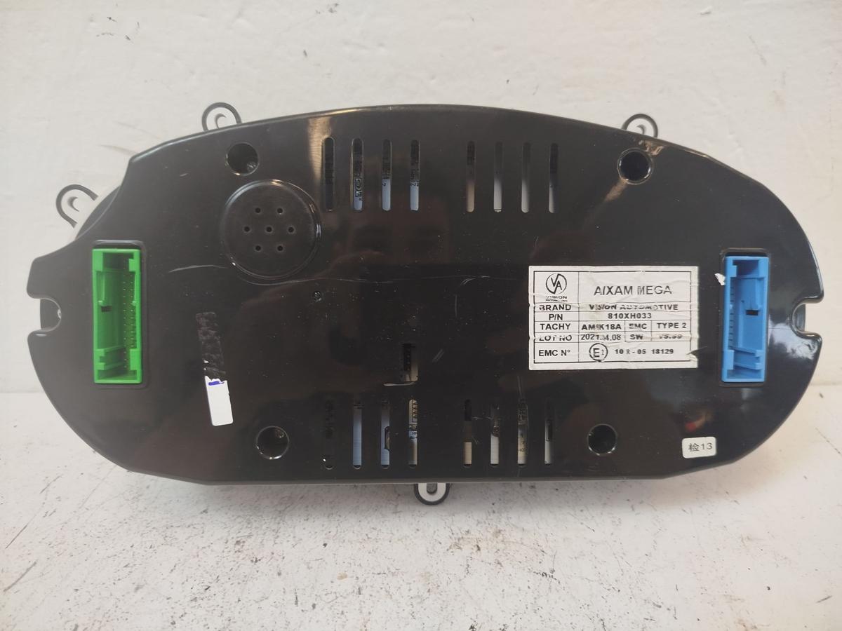 Aixam Minauto Access Modell 2021 Tacho Kombiinstrument Tankanzeige Cockpit 12tkm