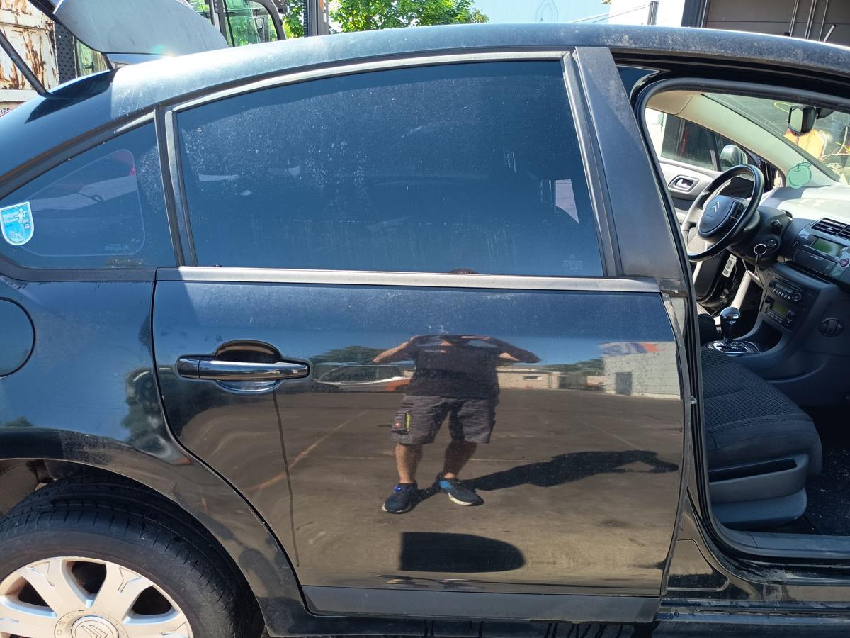Citroen C4 5t&uuml;rig original T&uuml;r hinten rechts Fond Rohbau KTV Perla Nera Bj 2009