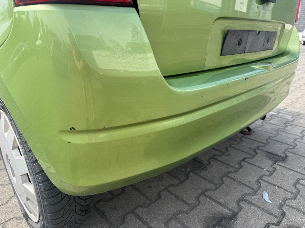 Opel Agila A original Sto&szlig;stange Stossf&auml;nger hinten Z384 Kiwigr&uuml;n Bj.2000