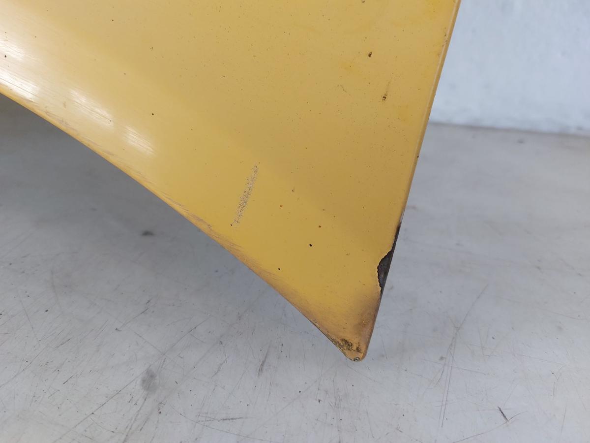 VW T5 7H Transporter Kotfl&uuml;gel vorn links Fahreseite Postgelb Dellen