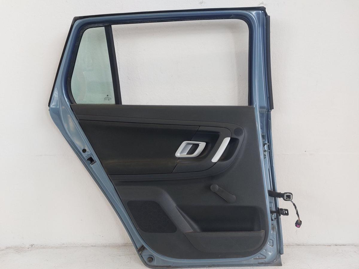 Skoda Fabia 2 Combi 5J Autot&uuml;r T&uuml;r Fondt&uuml;r hinten links LF5X Satin Grey Met