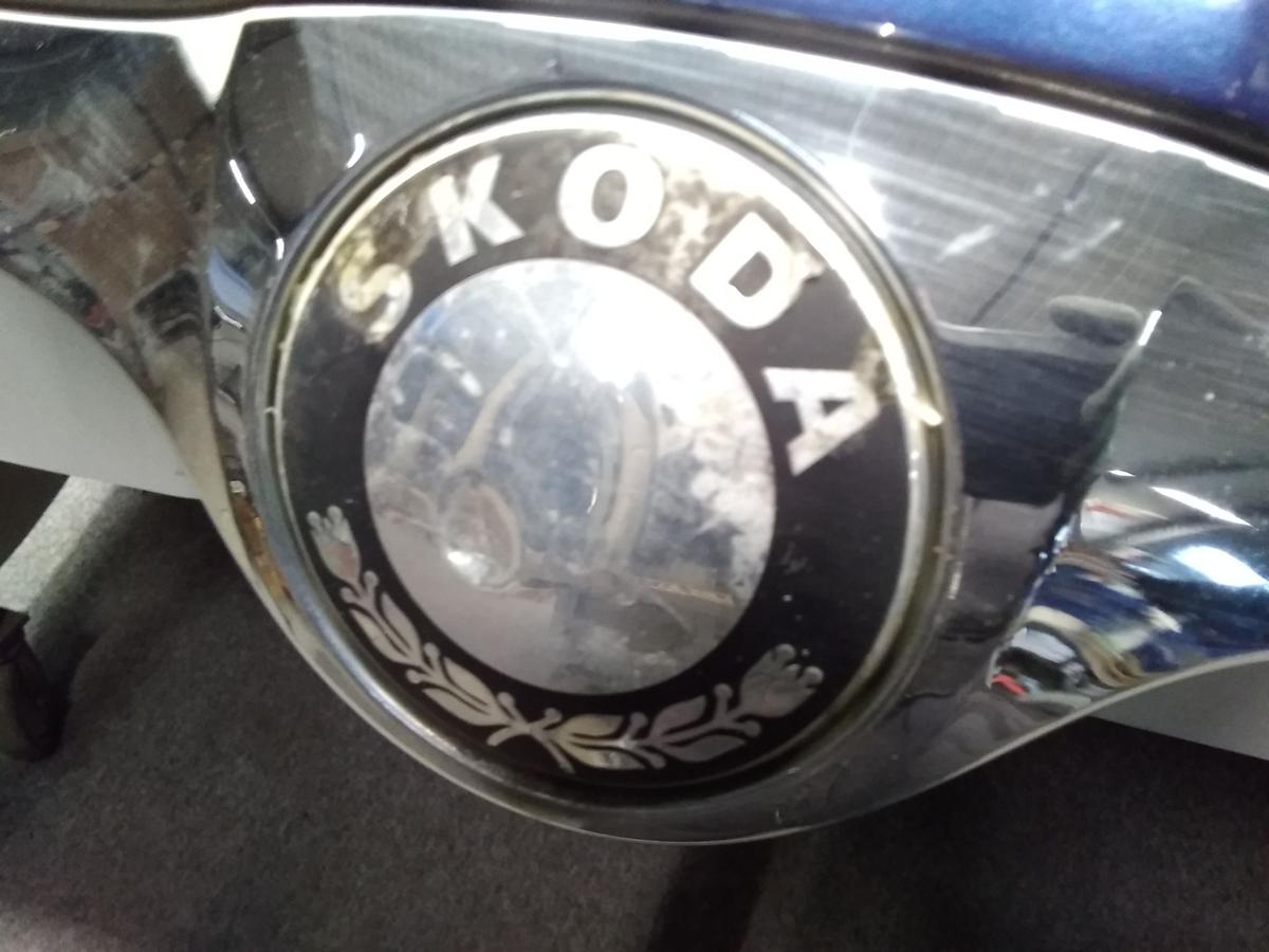 Skoda Fabia 2 5J original Motorhaube stormblaumetallic 9462 Bj.2008