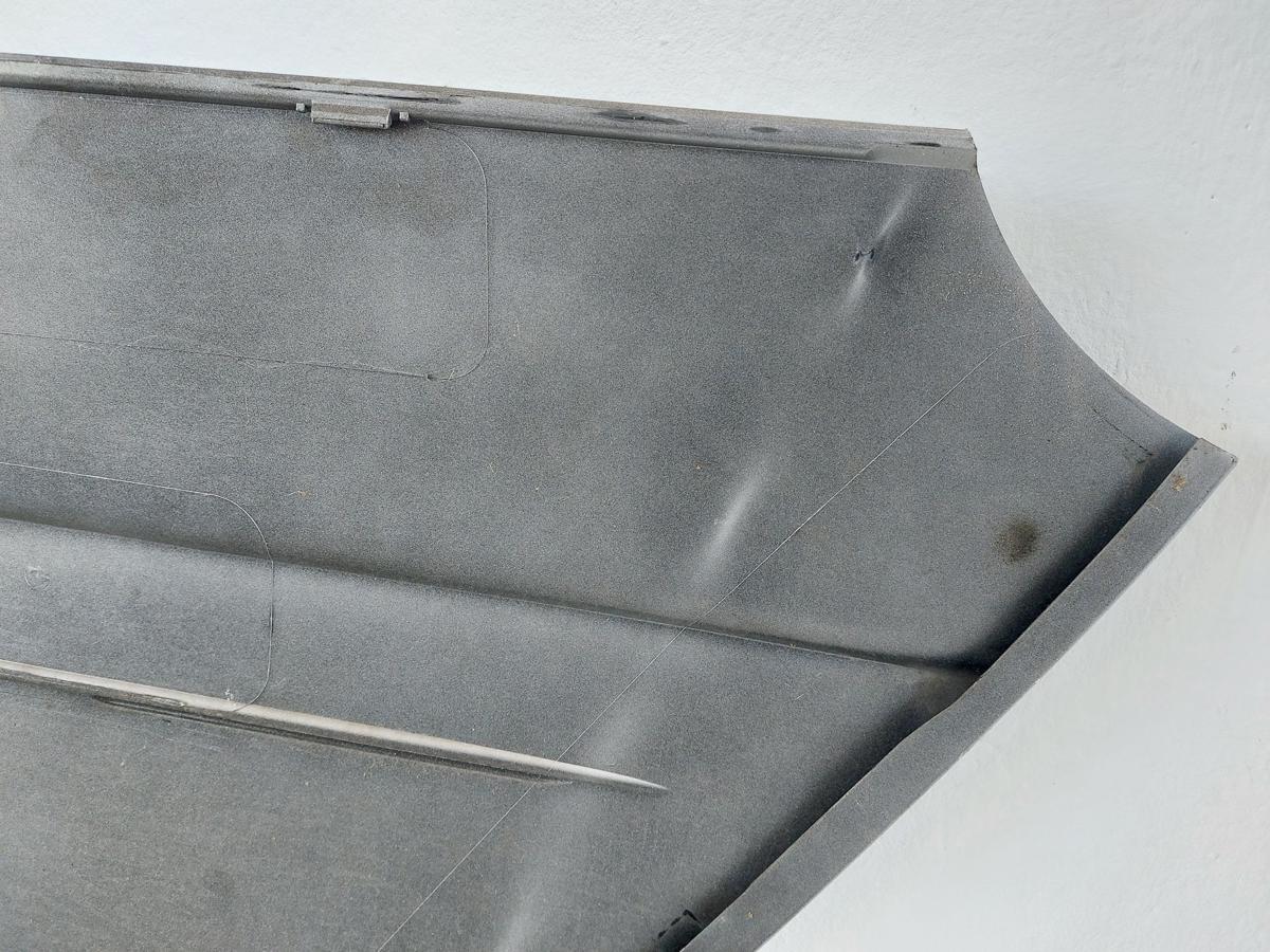 Smart 450 Cabrio Türpanel Türbeplankung Verkleidung Tür aussen rechts EAD Silber