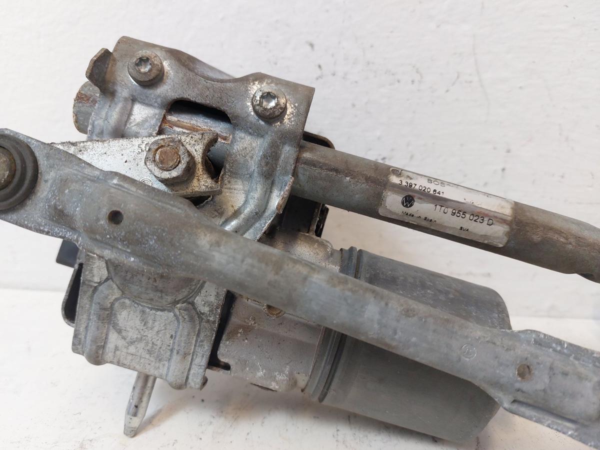 VW Touran 1T 1T1 Wischermotor Wischergest&auml;nge vorn links OEM Bosch