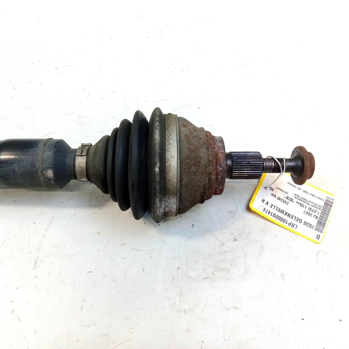 VW Passat 3C orig Antriebswelle Gelenkwelle rechts 1K0407272LF 1.8TSI 118kw BJ07