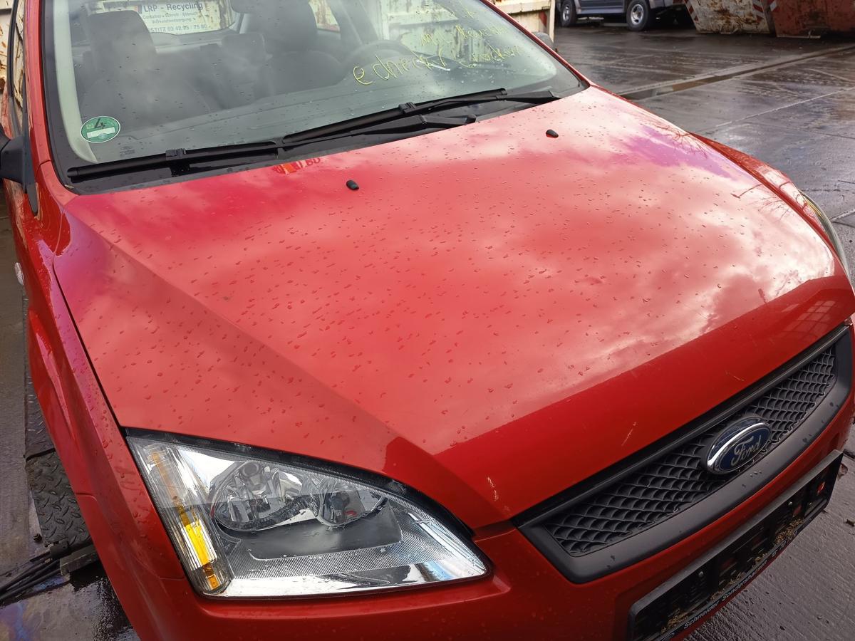 Ford Focus II original Motorhaube Colorado Rot vor Facelift Bj 2005