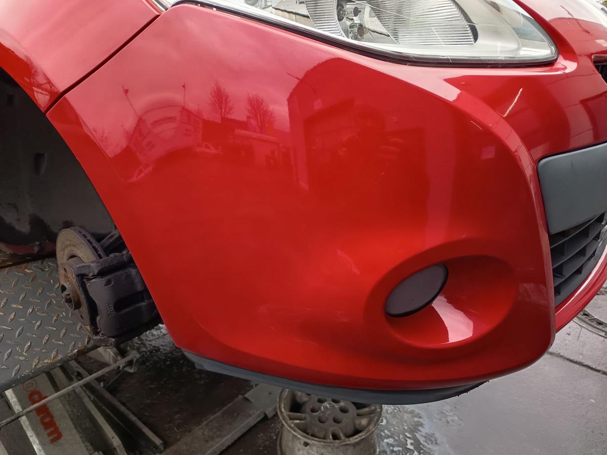 Renault Clio III original Sto&szlig;stange F&auml;nger vorn Front 727 Spanischrot Bj 2012