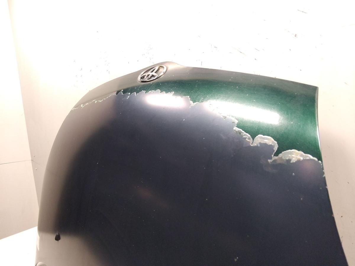 Toyota Yaris Verso original Motorhaube Deckel vorn 6R4 Dark Green BJ2000