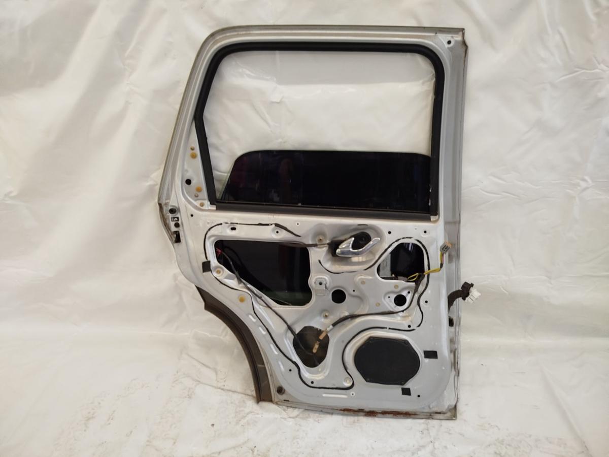 Mazda Tribute EP Tür hinten links Rohbau silbergrau Rost Falz unten 01 bis 04