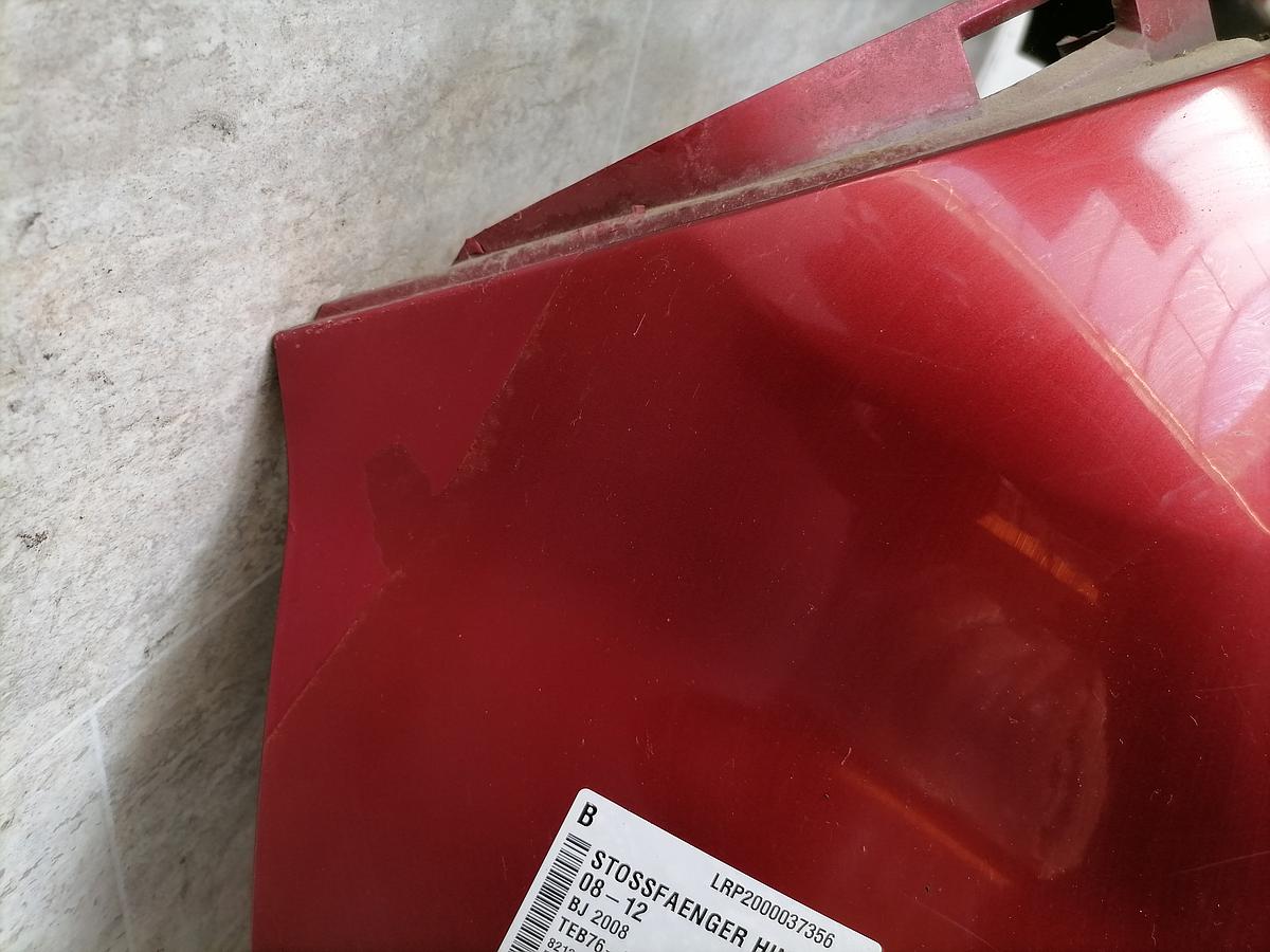 Dacia Sandero BJ08 Stoßstange hinten Stoßfänger TEB76-Rouge de Feu Perleffekt