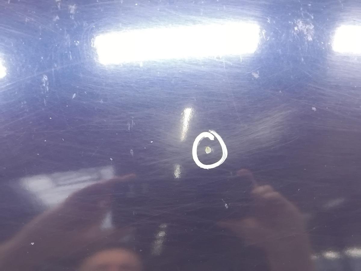 Nissan Micra K12 original Motorhaube Deckel vorn BW6 Dark Blue Metallic BJ2003