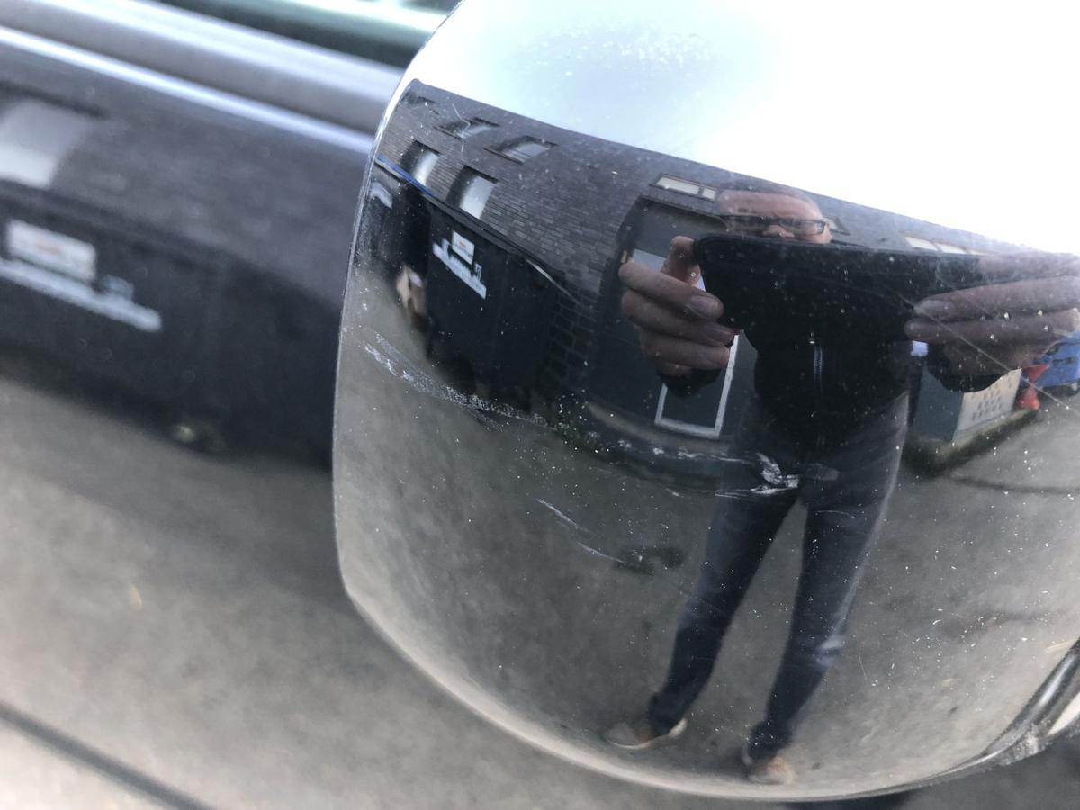 Nissan Tiida C11 Au&szlig;enspiegel rechts Seitenspiegel Spiegel elek KH3 Superblack