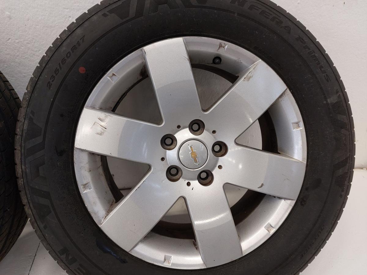 Chevrolet Captiva KLAC Radsatz Alufelgen 17Zoll 235 60 R17 102H Nexen Sommer
