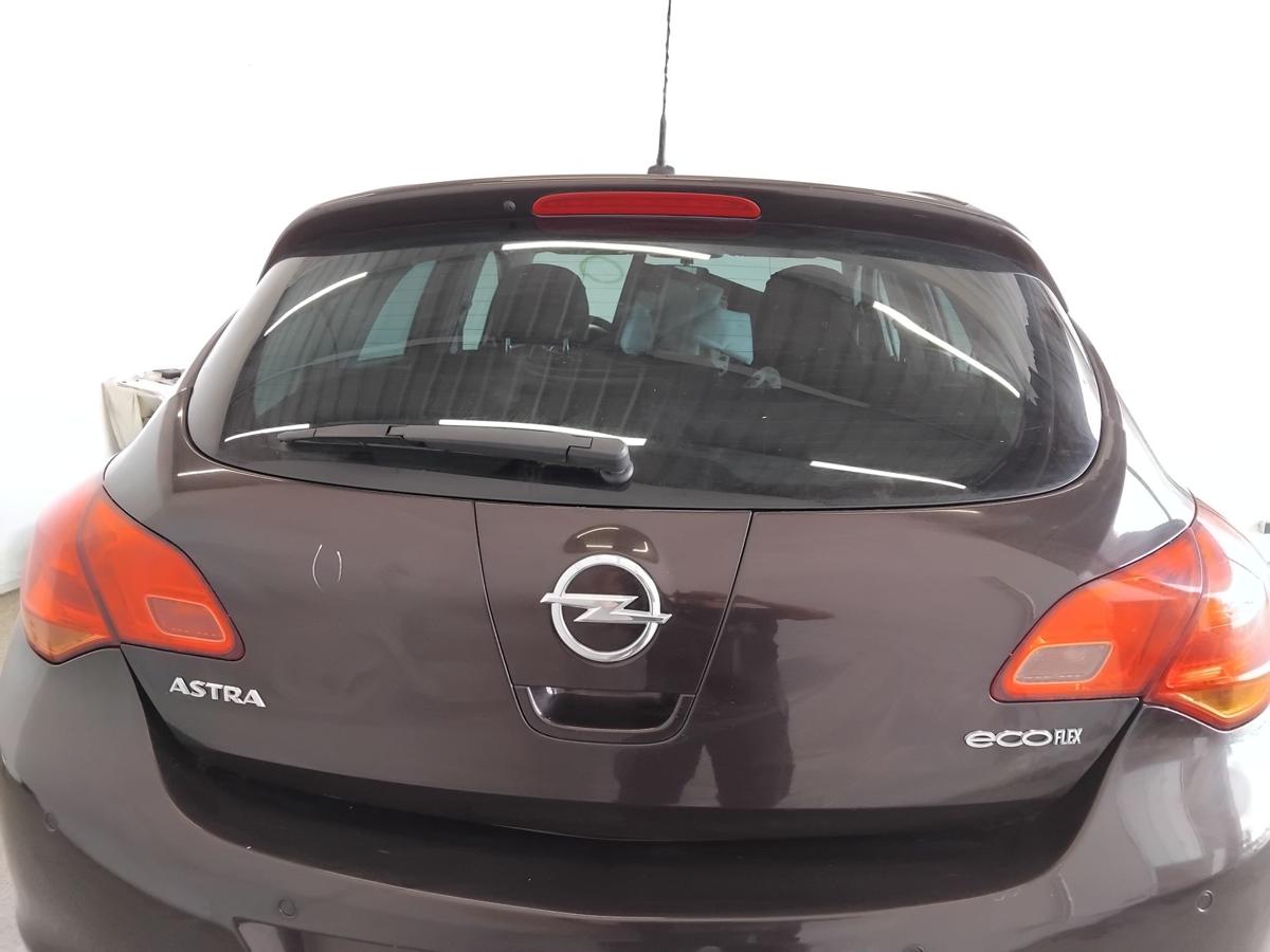 Opel Astra J Flie&szlig;heck Heckklappe Z41C mahagonibraun mit Heckscheibe BJ2012