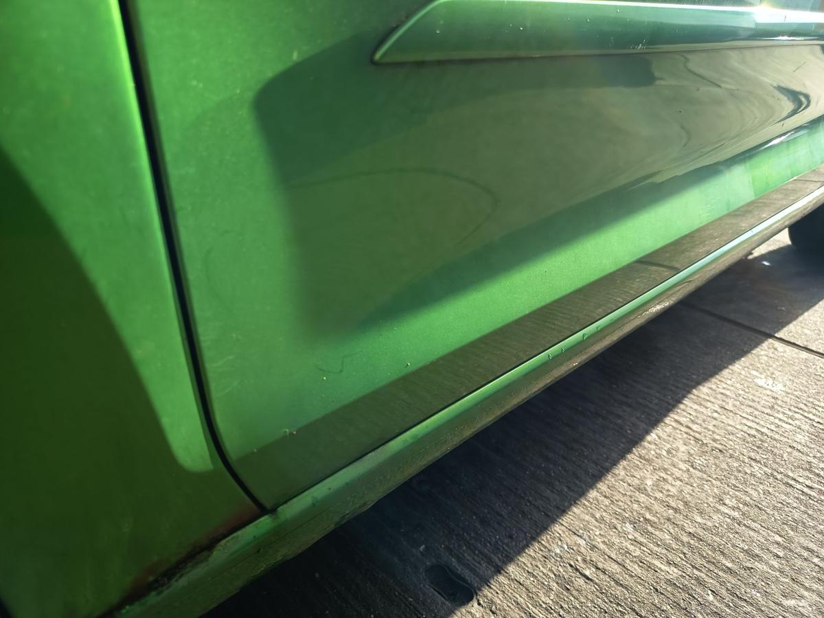 Skoda Rapid original T&uuml;r vorn links Fahrer Rohbau F6Z Rallye gr&uuml;n Bj 2015