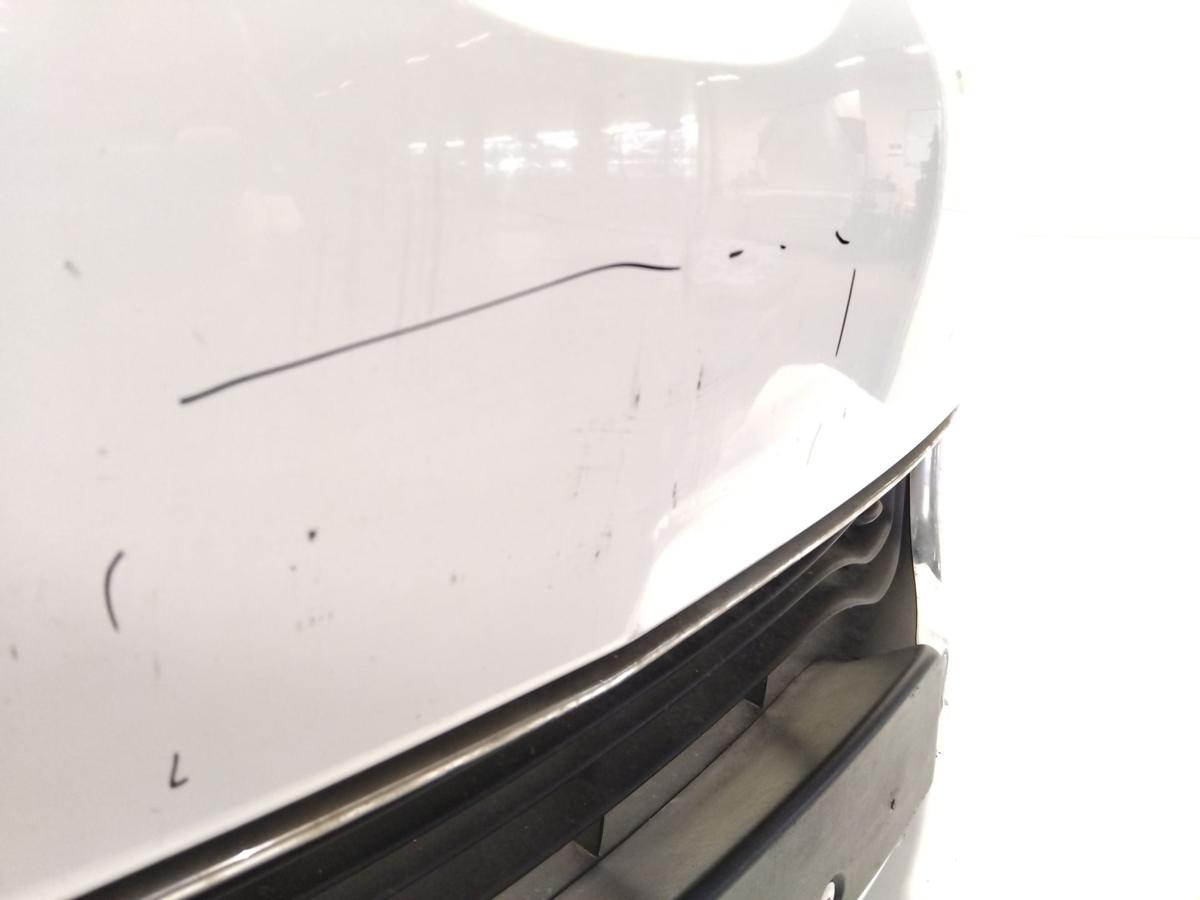 Renault Zoe orig Stossf&auml;nger Sto&szlig;stange vorn weiss DV369 Blanc Glacier BJ2016