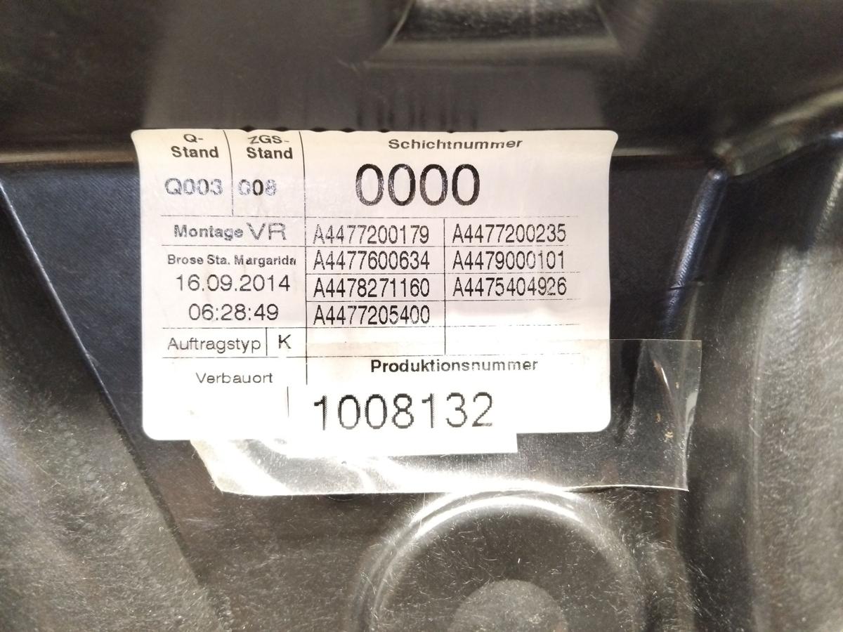 Mercedes Benz Vito 447 original Fensterheber vorn rechts elektrisch Bj.2014