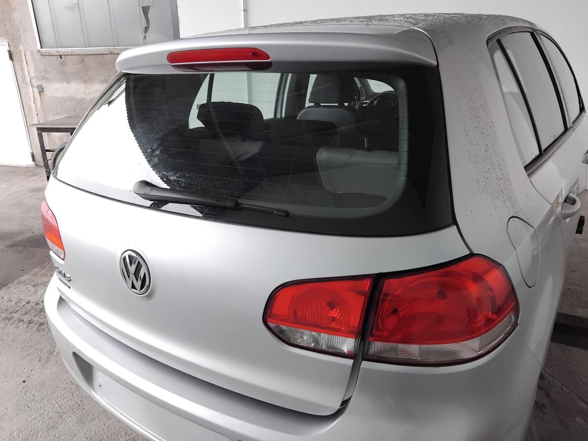 VW Golf 6 Flie&szlig;heck Heckklappe LA7W reflexsilbermetallic mit Scheibe BJ2009