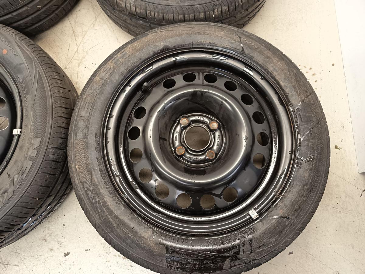 Opel Meriva A orig Satz Stahlfelgen 6x15 ET43 mit Reifen 1854/60R15 Bj 2003