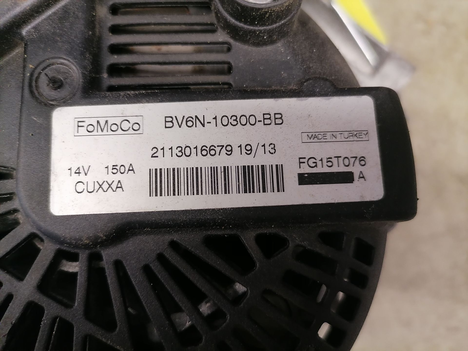 Ford Mondeo BA7 Lichtmaschine Generator 150A BJ10-14