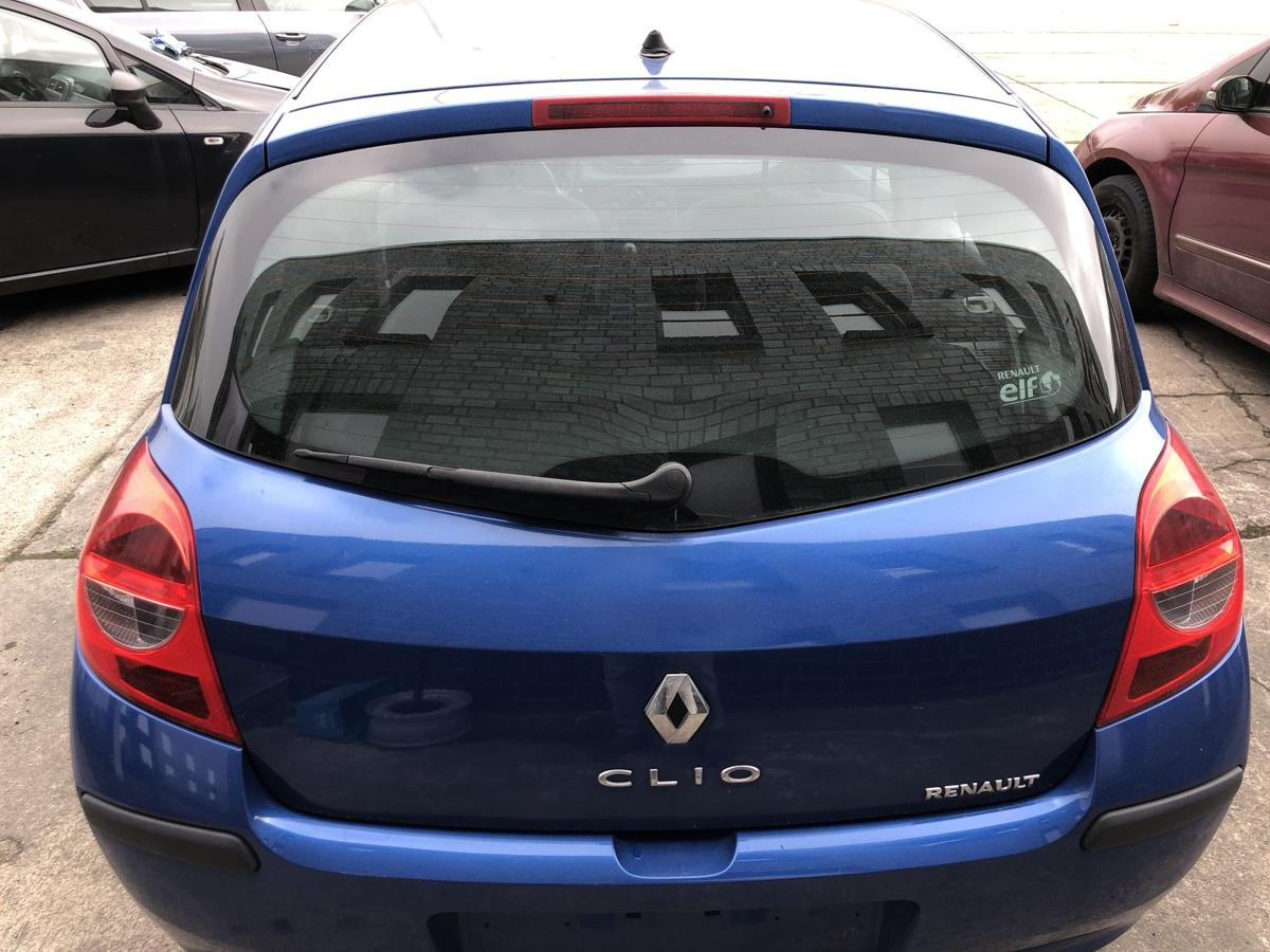 Renault Clio 3 Typ BR Heckklappe mit Heckscheibe Kofferraumklappe 3 und 5 t&uuml;rer