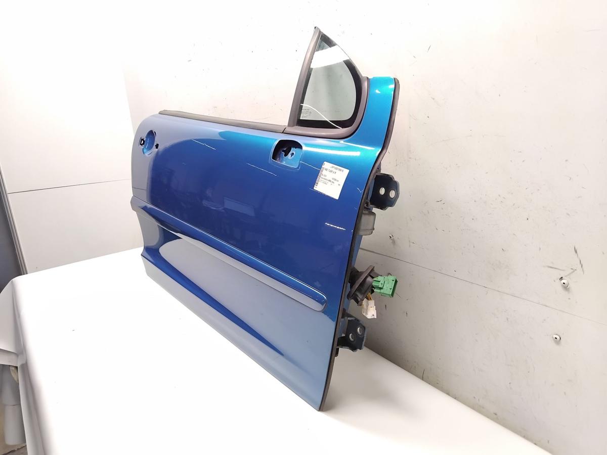 Peugeot 207 CC T&uuml;r rechts Beifahrert&uuml;r blaumetallic KMU blau neysha Bj.2009