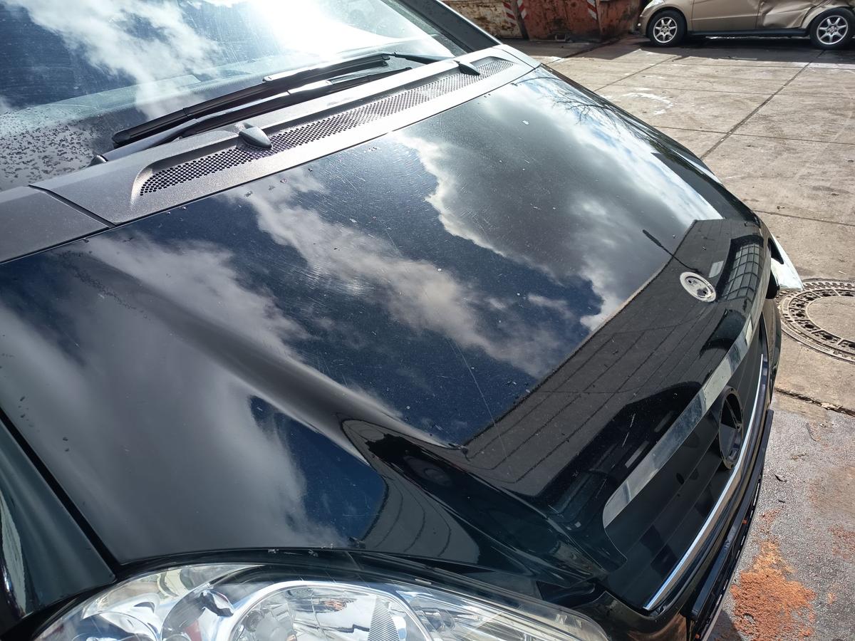 Mercedes W169 Motorhaube Klappe Deckel vorn Front 696 Nachtschwarz Bj 2005