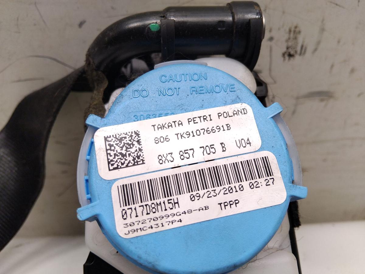 Audi A1 8X orig. Sicherheitsgurt vorn links schwarz unfallfrei BJ2010 8X3857705B