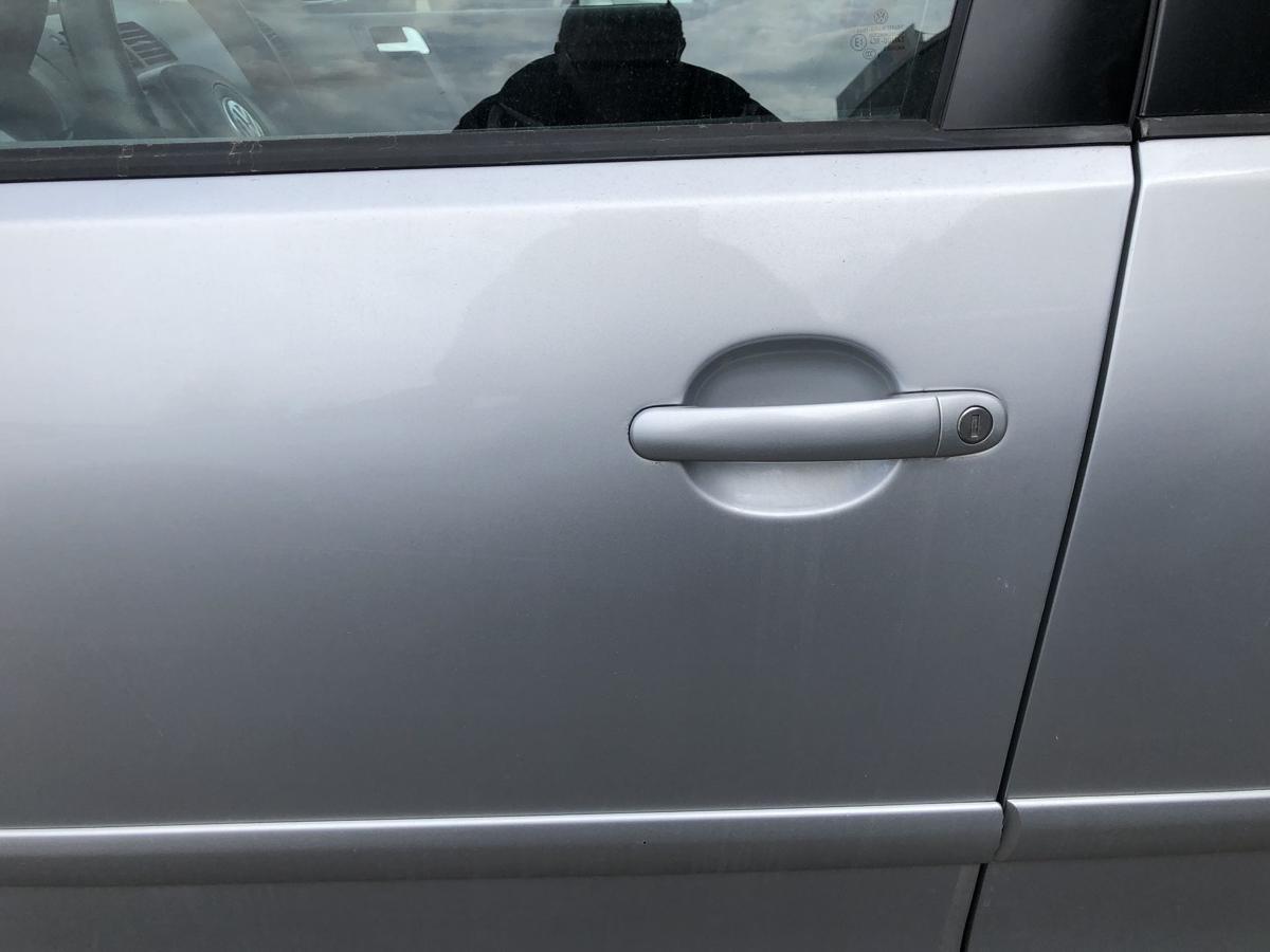 VW Polo 9N3 T&uuml;r vorn links Fahrert&uuml;r nur f&uuml;r 5 t&uuml;rer LA7W Reflexsilber
