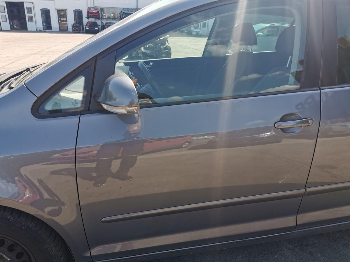 VW Golf Plus 5M Tür Fahrertür Autotür Rohbautür vorn links LA7T United Grey Met