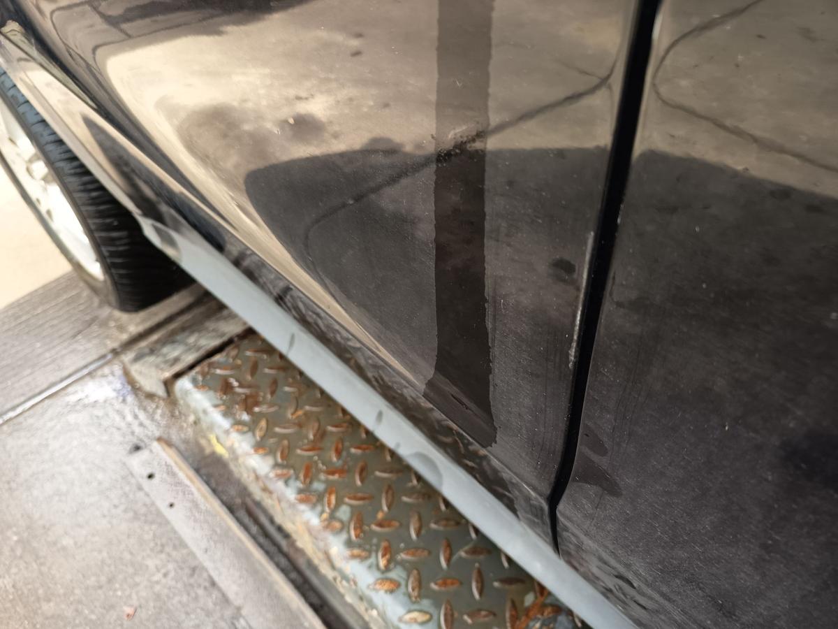 Mercedes W169 original T&uuml;r hinten rechts Fond 696 Nachtschwarz Bj 2005