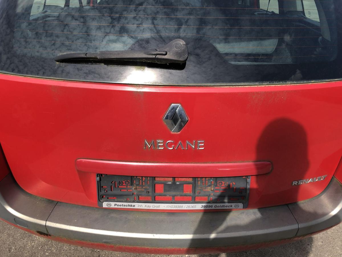 Renault Megane 2 II Grandtour Heckklappe mit Heckscheibe Kofferklappe OV727 Rot