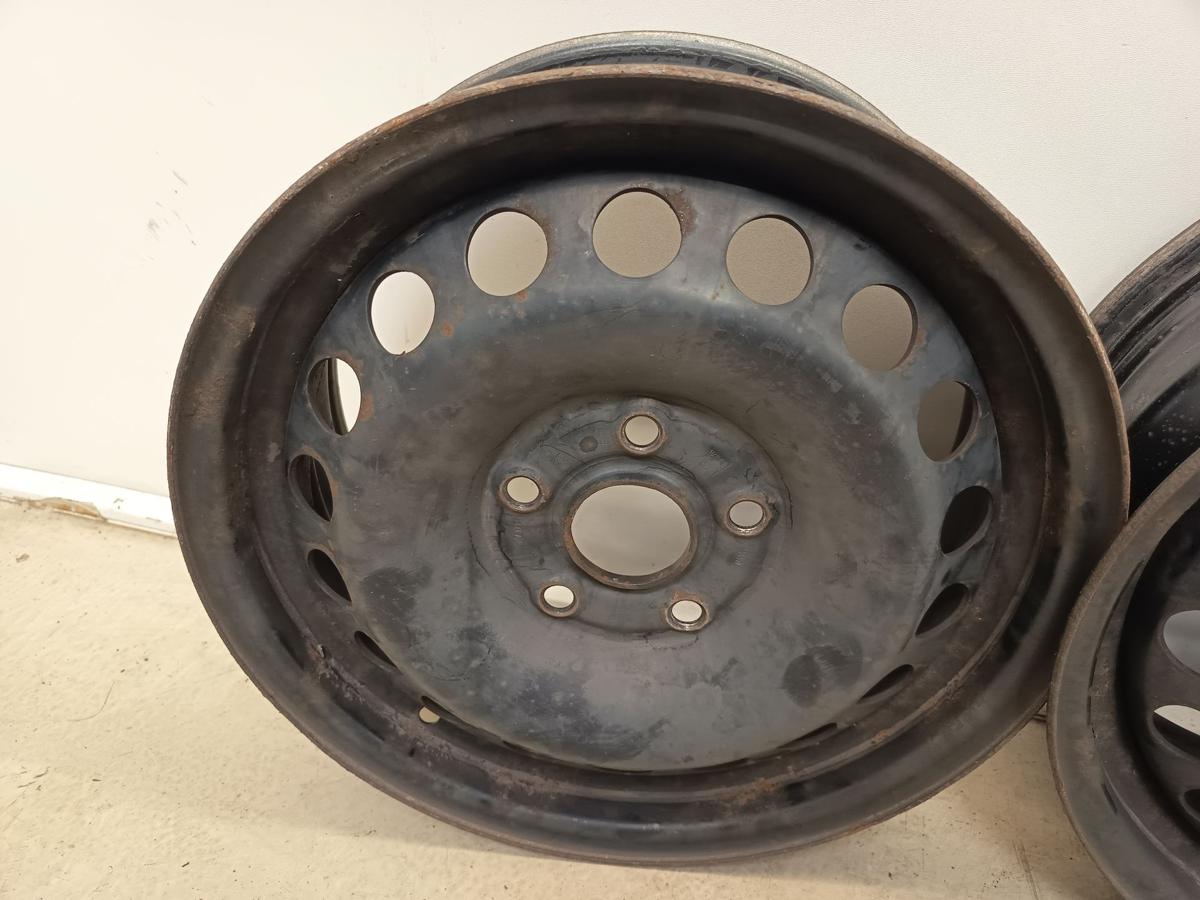 VW Satz Stahlfelgen Golf 5 Touran Caddy 6x15 5x112 ET47 1K0601027T
