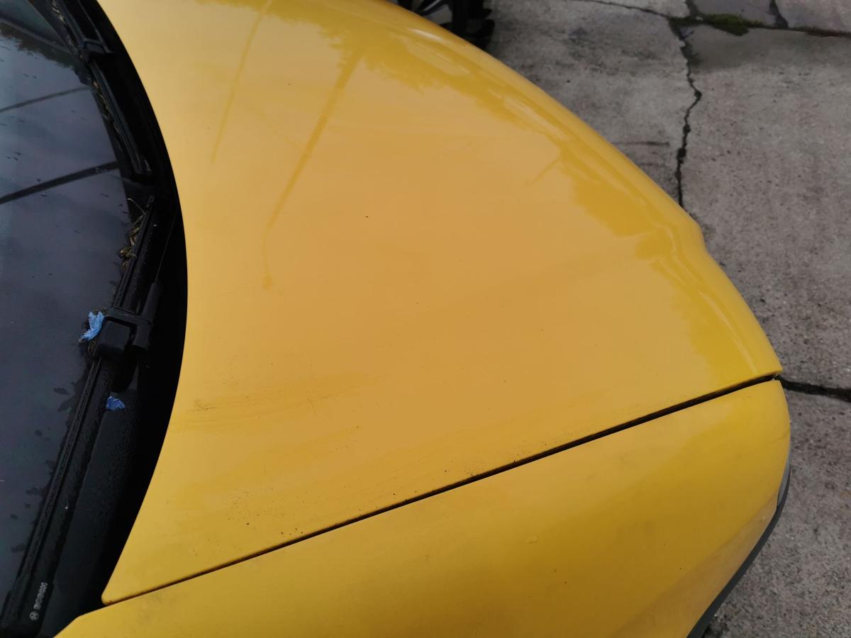 VW Caddy 2K Motorhaube Haube Klappe Deckel Bonnet vorn Ginstergelb R132