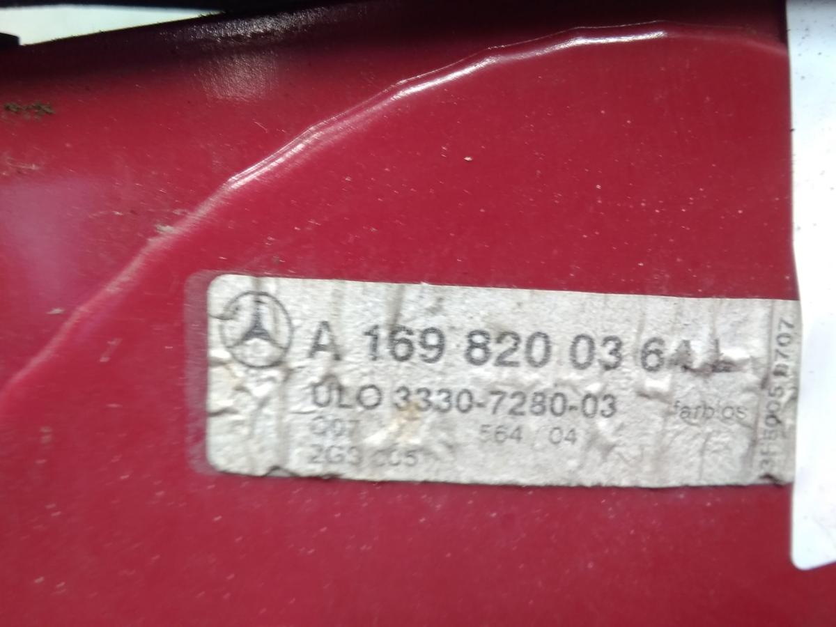 Mercedes A-Klasse W169 original R&uuml;ckleuchte Heckleuchte links BJ2006