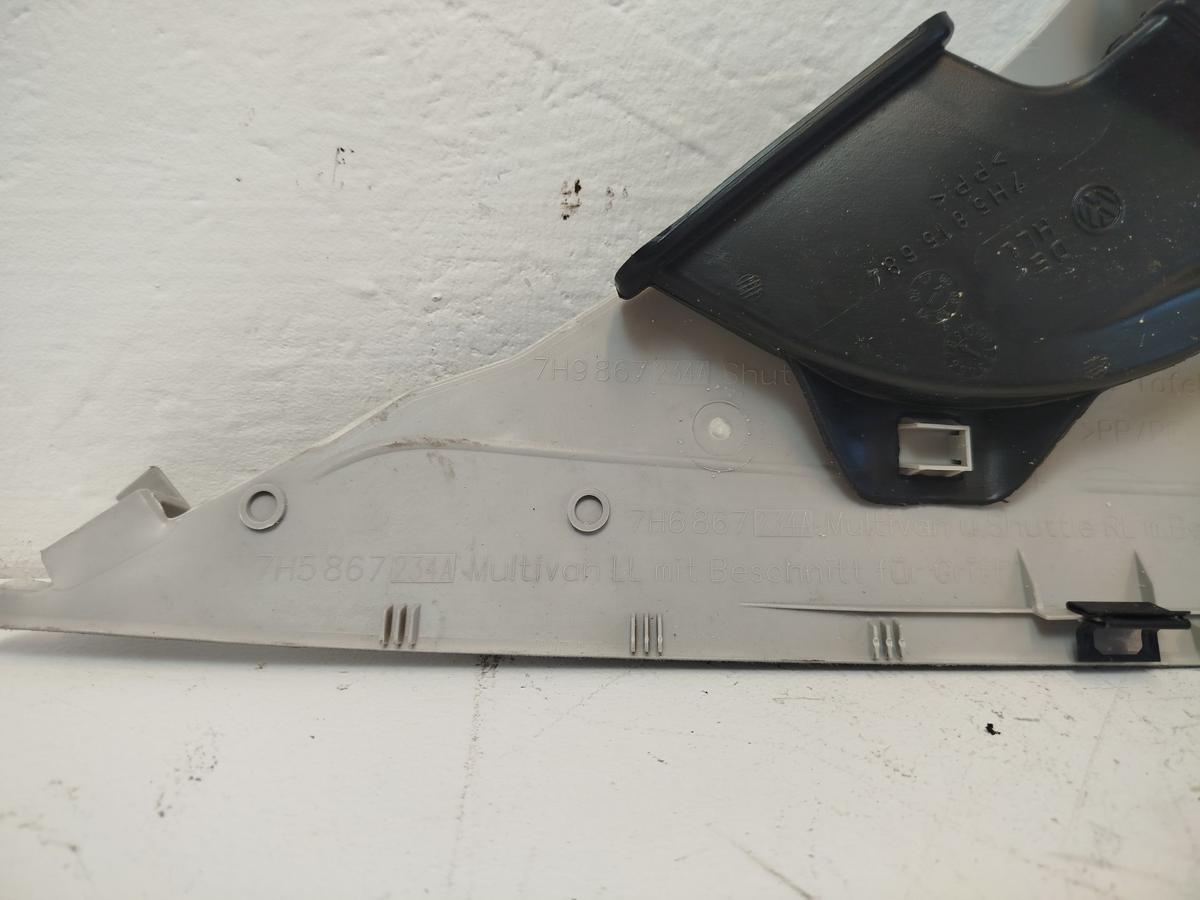 VW T5 7E Verkleidung Innenververkleidung A Säule oben rechts Abdeckung Blende