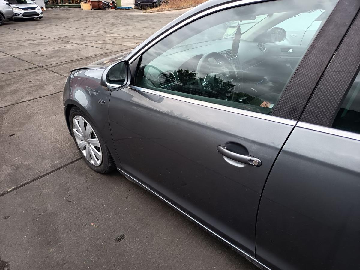 VW Golf VI original Tür links Fahrer D7X Platingrau Bj 2010