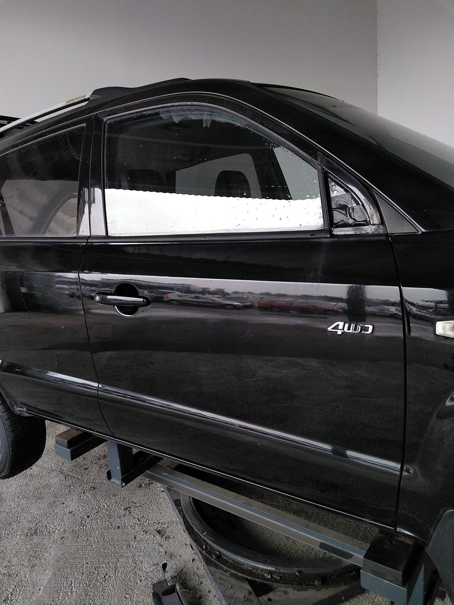 Hyundai Tucson JM Tür vorn rechts Beifahrertür schwarz EB ebony black Bj.2004