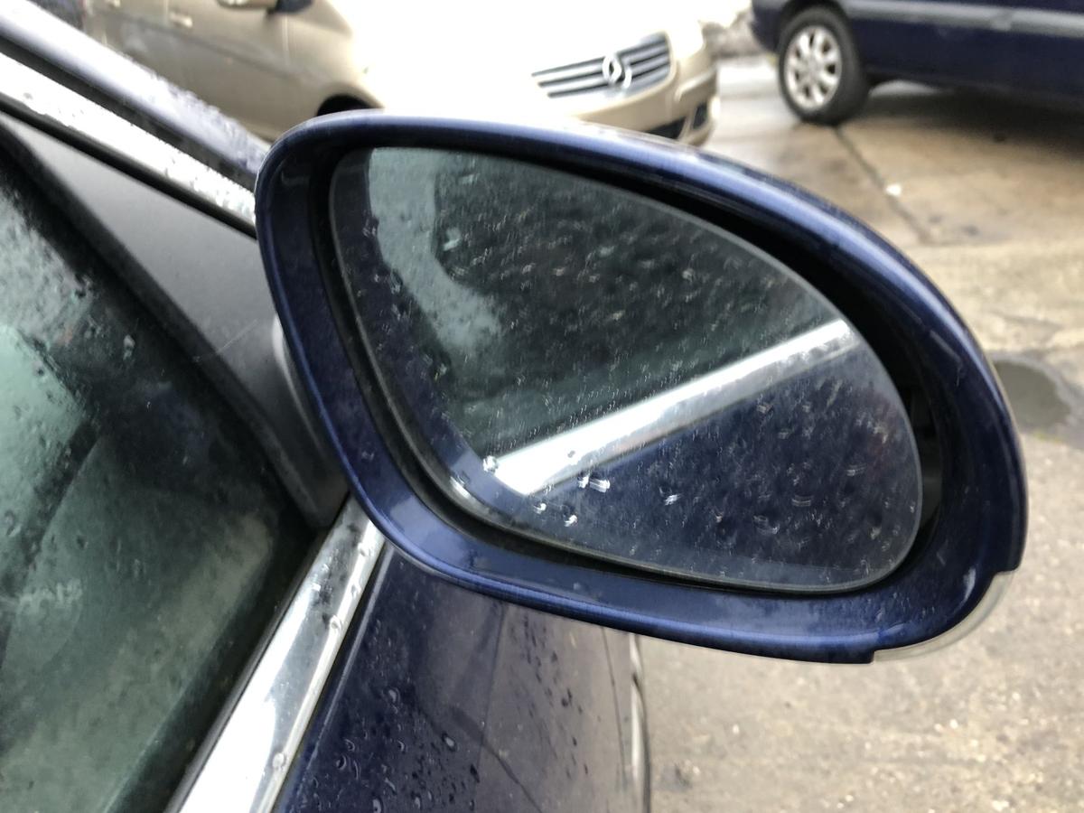 VW Golf 6 VI Variant Aussenspiegel rechts elek Spiegel Seitenspiegel blau