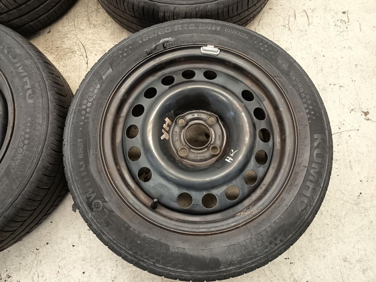 Opel Meriva A original Stahlfelgensatz mit Reifen 6x15 ET43 Baujahr 2004