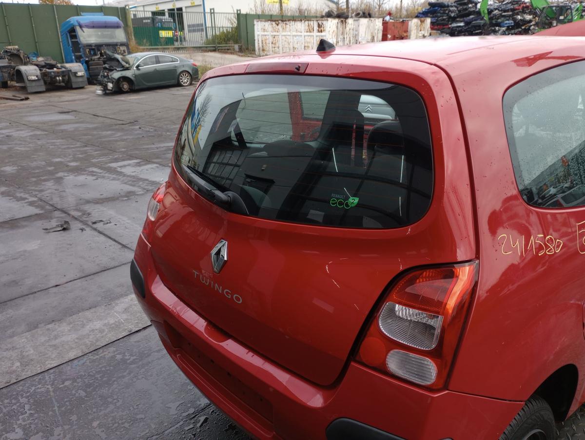 Renault Twingo II original Heckklappe mit Scheibe 727 Spanischrot Bj 2011