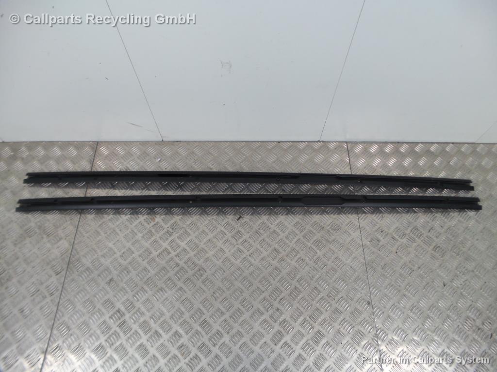 VW Touareg 7L Dachleisten 7L6860183F 7L6860184F schwarz Schienen Bj.2009