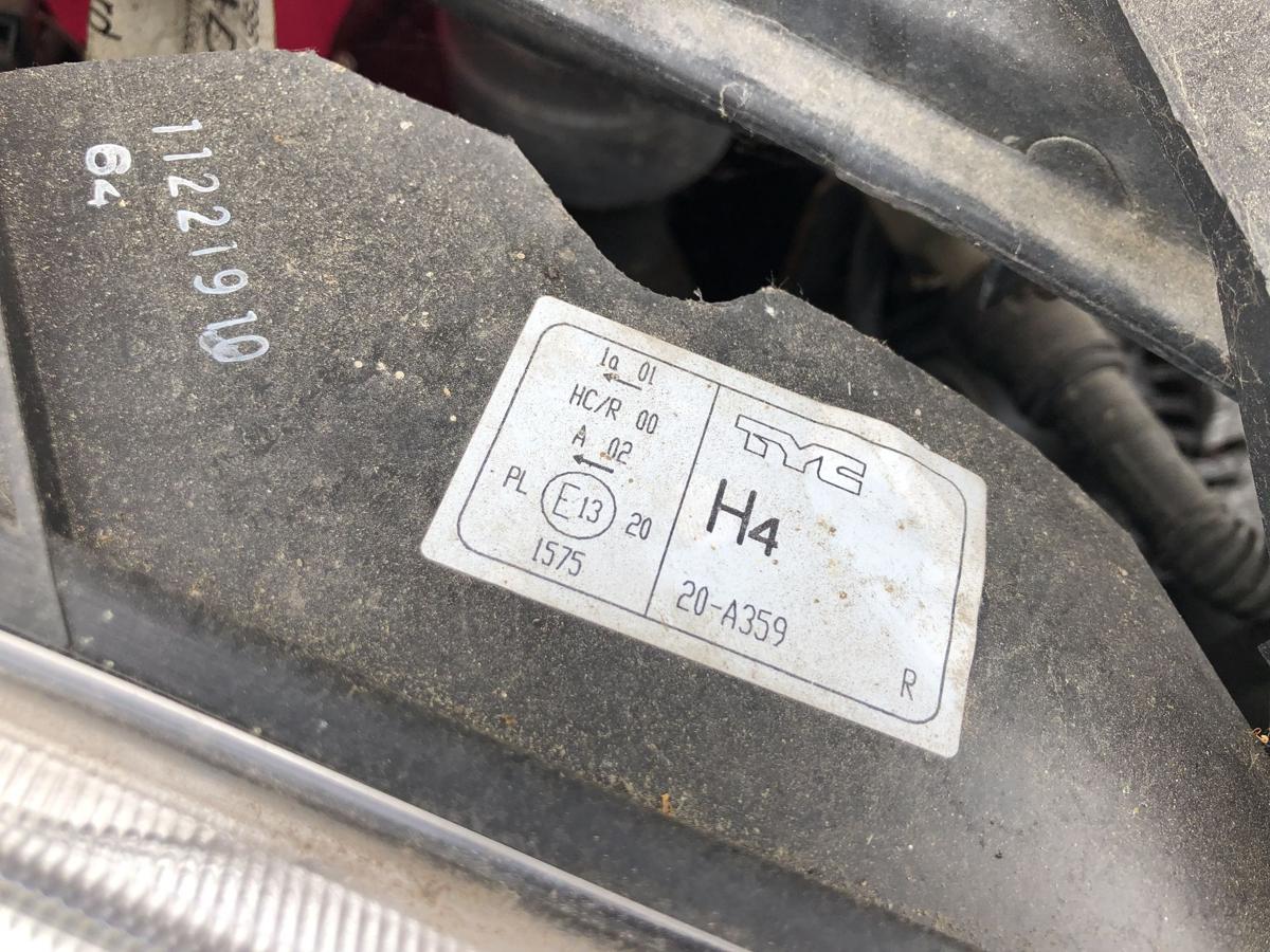 Ford Fusion JU2 Scheinwerfer rechts Frontscheinwerfer TYC Zubehörteil Halogen