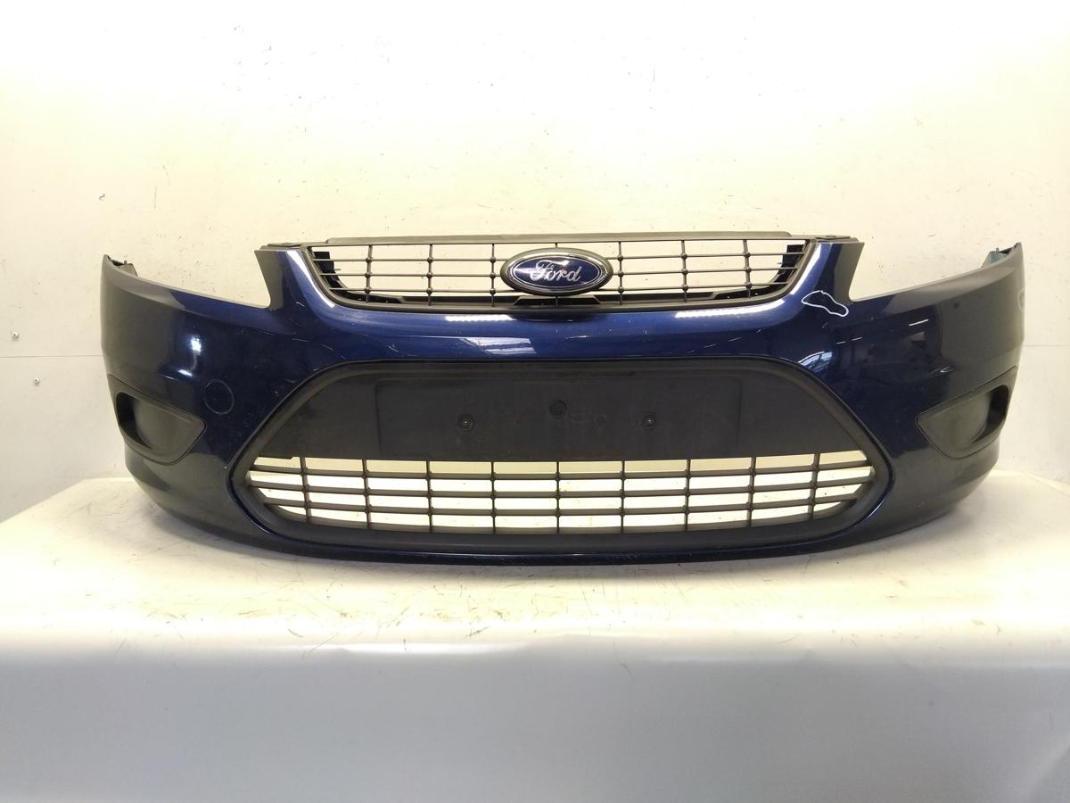 Ford Focus 2 Facelift original Sto&szlig;stange Sto&szlig;f&auml;nger vorn atlantikblaumet Bj2010