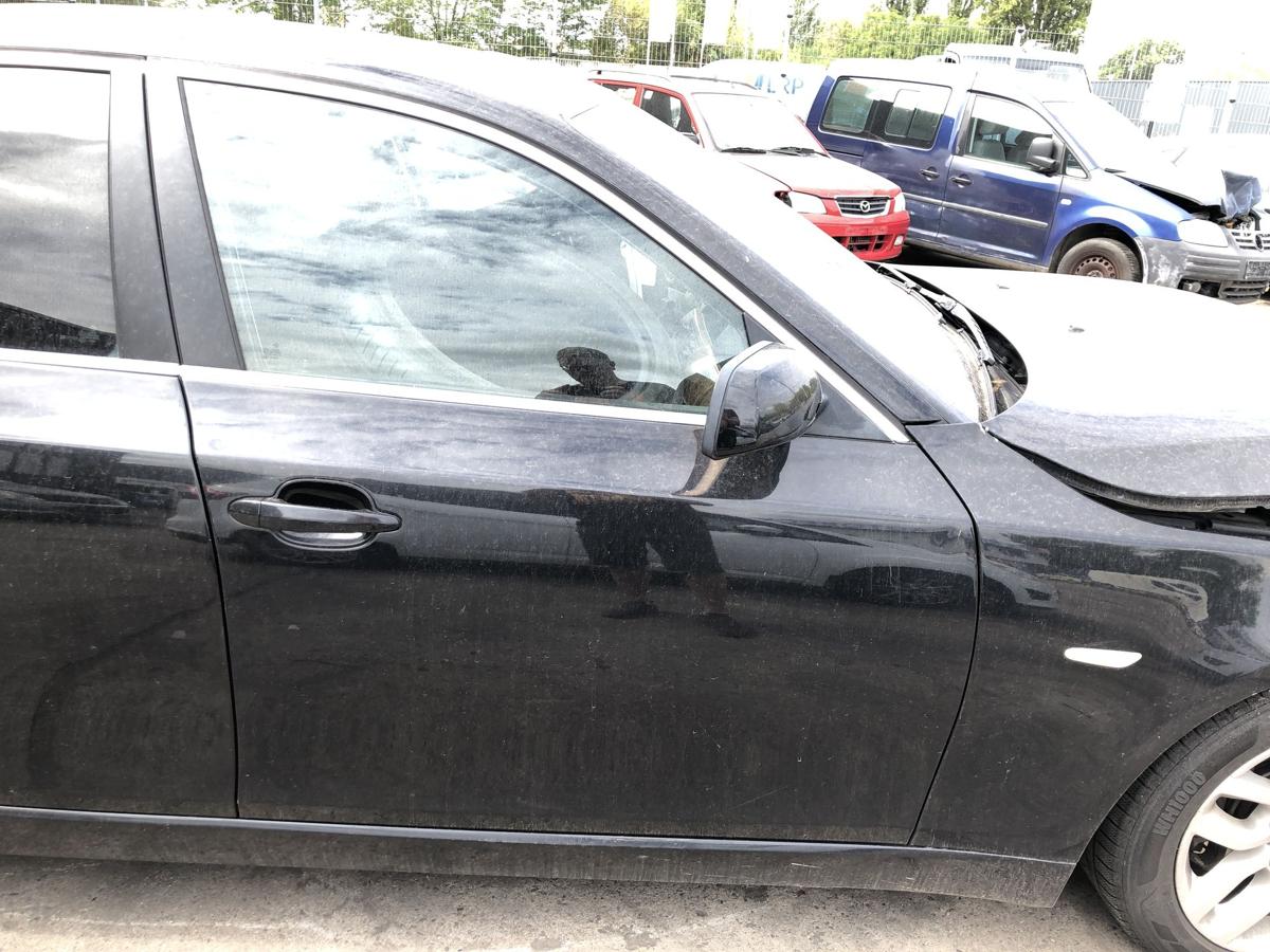 BMW 5er E60 LCI T&uuml;r vorn rechts Beifahrert&uuml;r im Rohbau E61 475 Blacksaphire Met