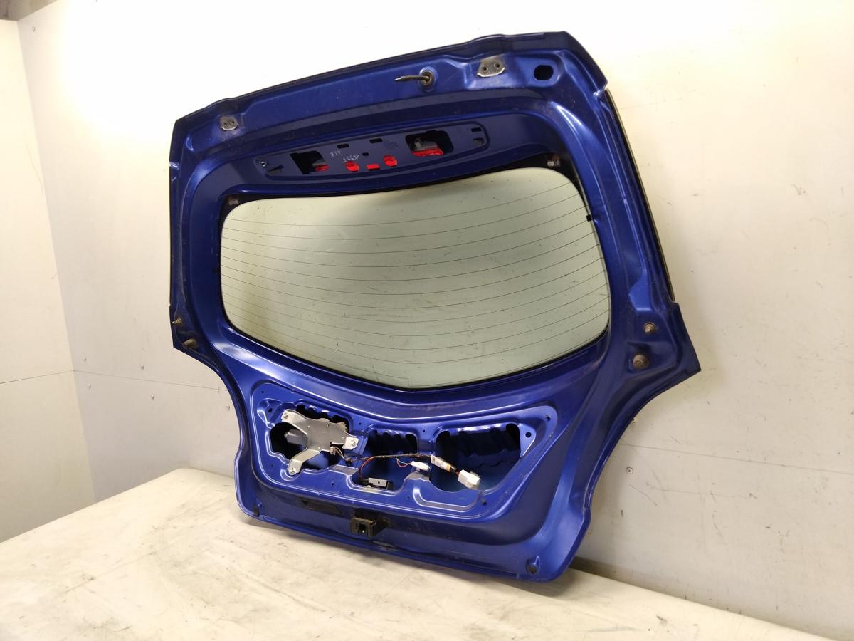 Mazda 2 DE Heckklappe blaumetallic mit Heckscheibe BJ2009 Flie&szlig;heck